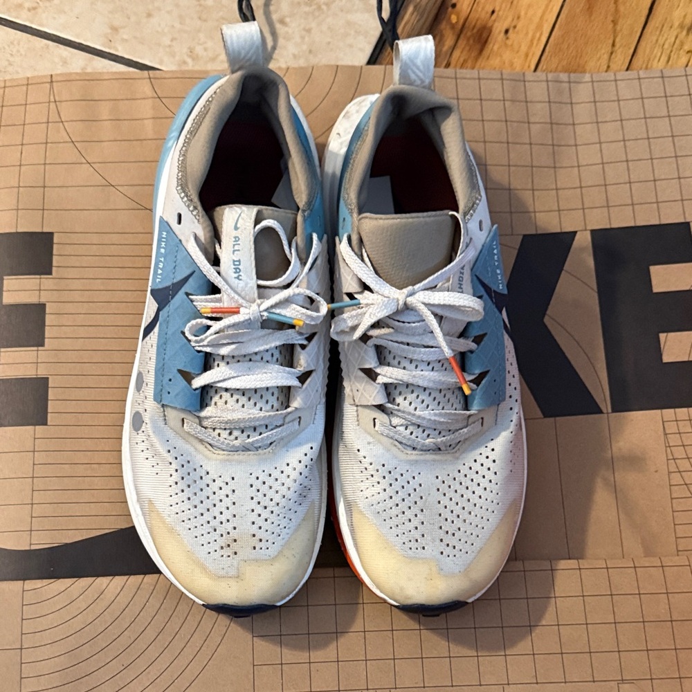 Nike Athletic Shoes - White and Blue